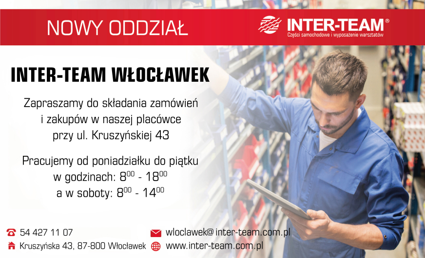 Nowy oddział INTER-TEAM we Włocławku