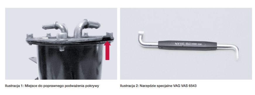 Nieszczelne wkłady filtra paliwa? Uwaga na montaż!