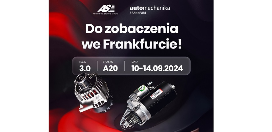 AS-PL wystawcą na targach Automechanika Frankfurt