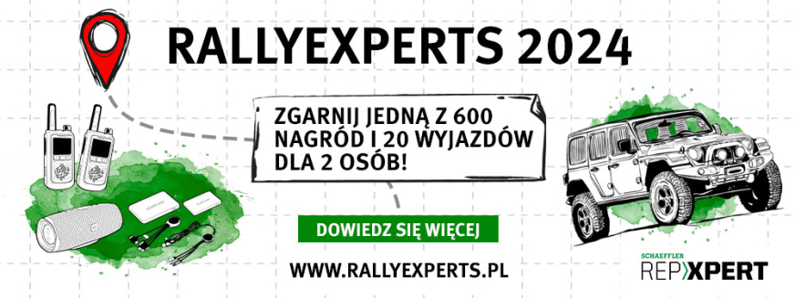 Skanuj punkty i wygrywaj w Akcji Specjalnej REPXPERT RALLYEXPERTS!