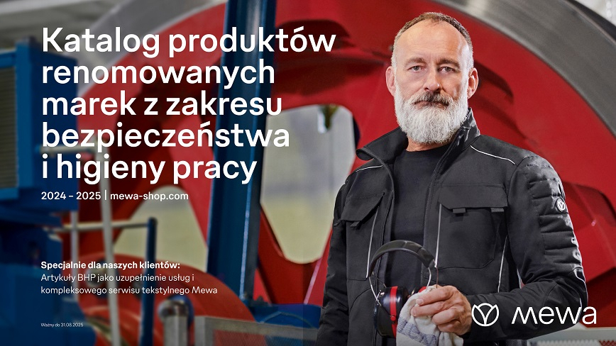 Nowy katalog produktów z zakresu BHP – Mewa 2024/25
