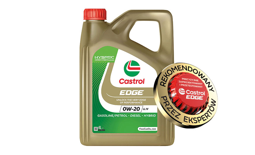 Castrol EDGE 0W-20 LL IV z APROBATAMI BMW, Mercedes-Benz i Volkswagena