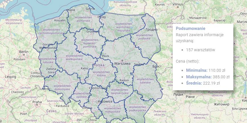 Oto wirtualna mapa stawek roboczogodziny w Polsce!