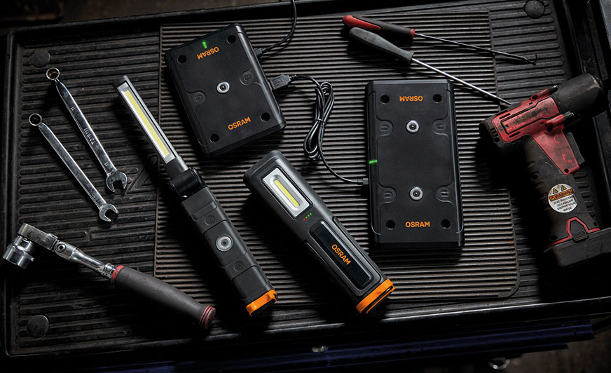 Niezawodne lampy warsztatowe OSRAM LEDinspect