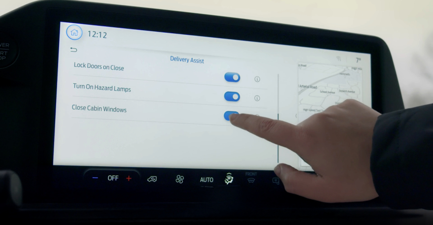 System Ford Pro Delivery Assist