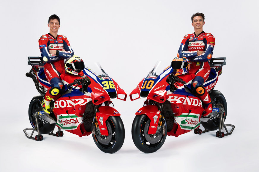 Castrol z zespołem Honda HRC Factory MotoGP