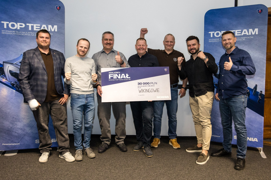 Triumf serwisu Scania Gdańsk