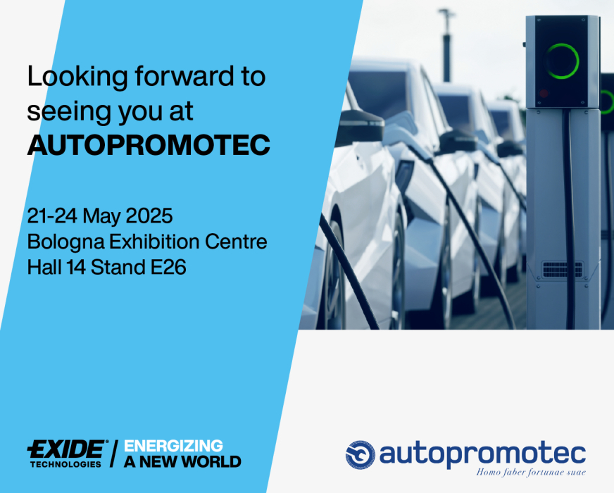 Stoisko Exide na Autopromotec 2025