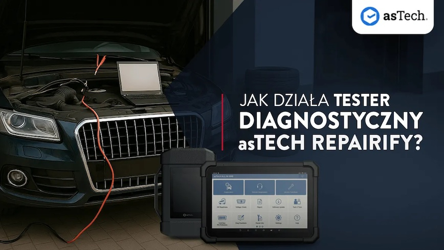 AsTech LINK Repairify – tester diagnostyczny typu “all in one” w ofercie Inter Cars