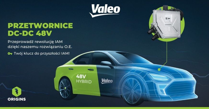 Przetwornica DC-DC 48V - nowość od Valeo 