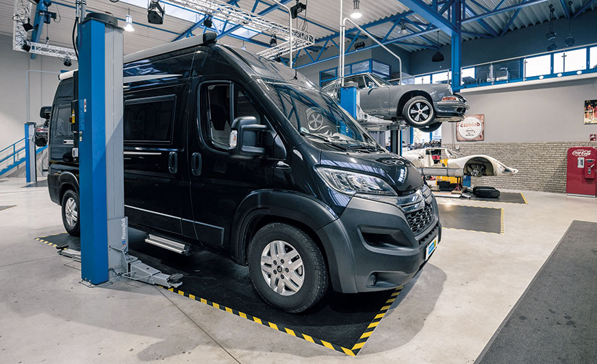 Żeby kamper prowadził się lepiej