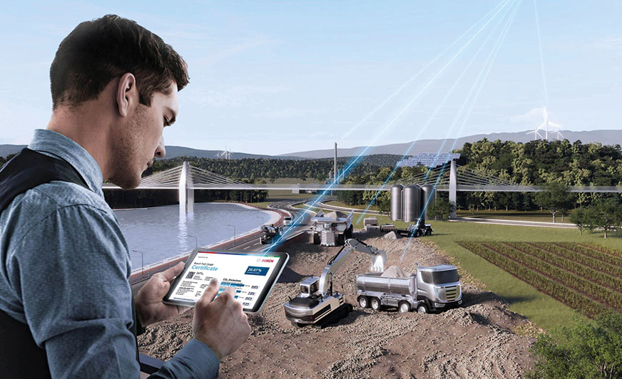 Paliwa neutralne dla klimatu przyszłością transportu? Digital Fuel Twin od Bosch