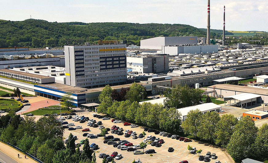 Fabryka opon z certyfikatem ISCC Plus