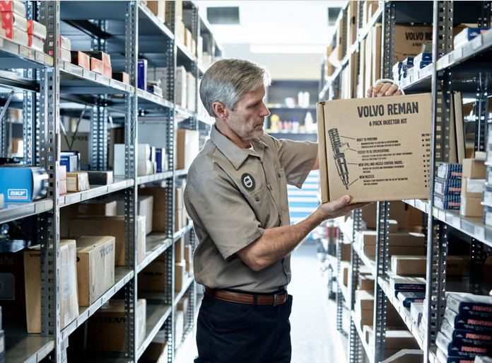 Volvo regeneruje części samochodowe już 80 lat
