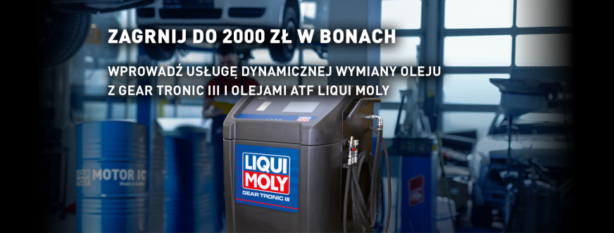 Gear Tronic III – zrewolucjonizuj serwis automatycznych skrzyń biegów i zgarnij 2000 zł w bonach!