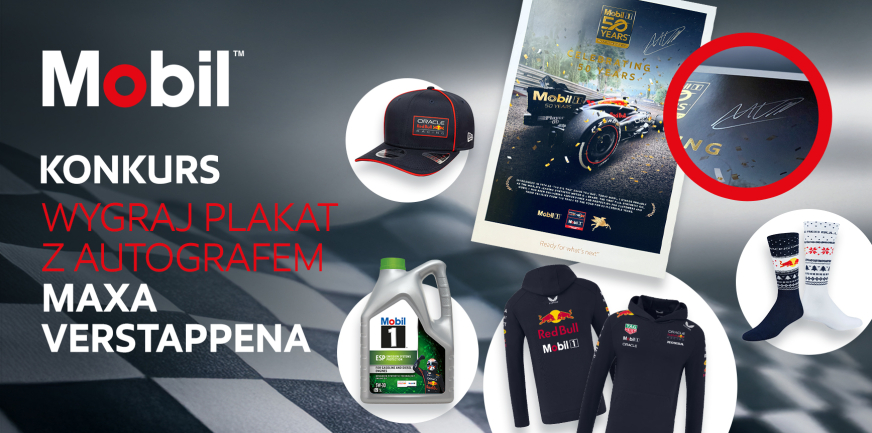 Wygraj autograf Mistrza Świata F1 i nagrody od Mobil 1