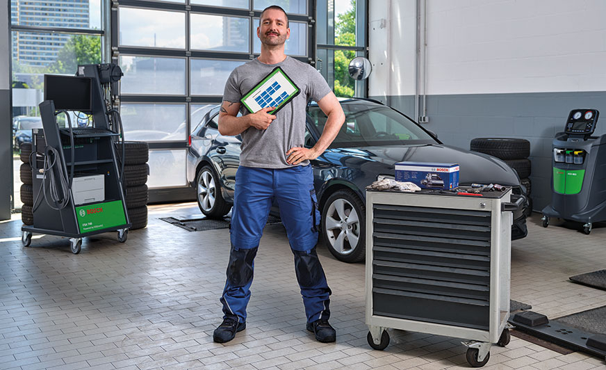 Właściciel cyfrowego warsztatu