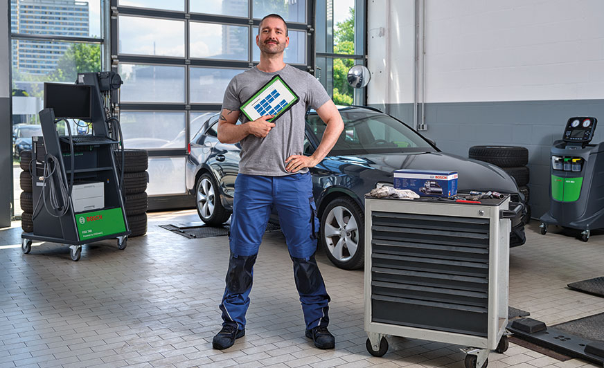 Właściciel cyfrowego warsztatu