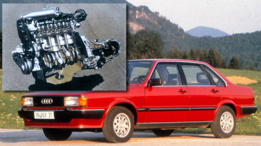 Pięciocylindrowy silnik Audi ma już 50 lat