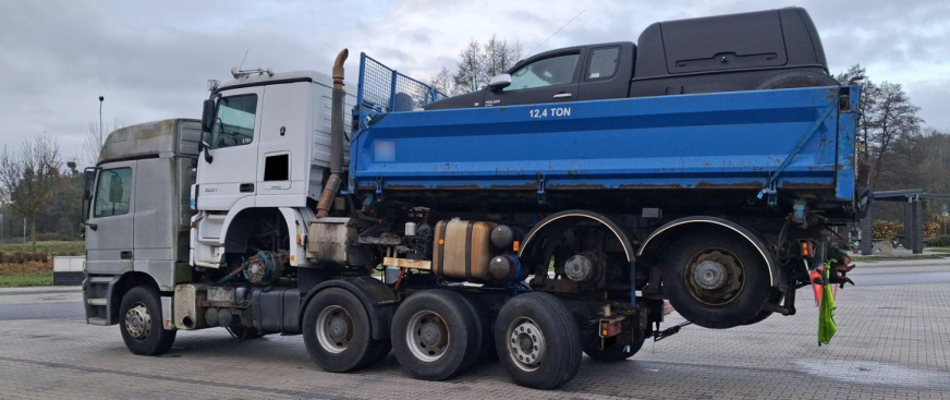 Dwa przypadki skrajnej nieodpowiedzialności przy transporcie aut