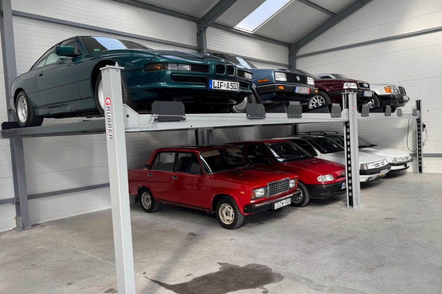 Podnośniki parkingowe Grubber XP – inteligentne parkowanie bez kompromisów