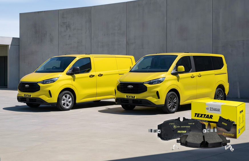 Ford i VW w transporcie. Klocki hamulcowe od Textar