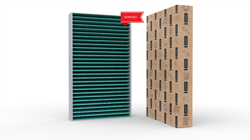 Filtry kabinowe DENSO ClearAir+: pięć warstw, jeden cel