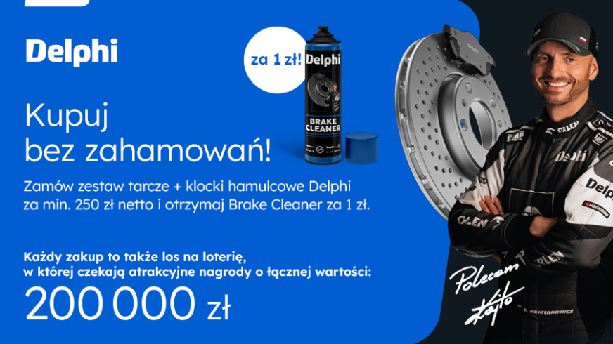 Kupuj bez zahamowań – ruszyła loteria promocyjna Delphi