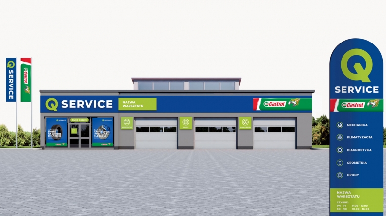 Przegląd sieci warsztatowych - cz. 8. Q SERVICE CASTROL