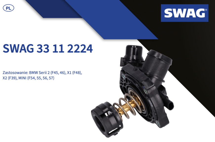 Obudowa termostatu z pierścieniem uszczelniającym - wyciek płynu