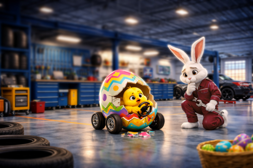 Wesołych Świąt Wielkanocnych! Zdrowia, Radości, Odpoczynku