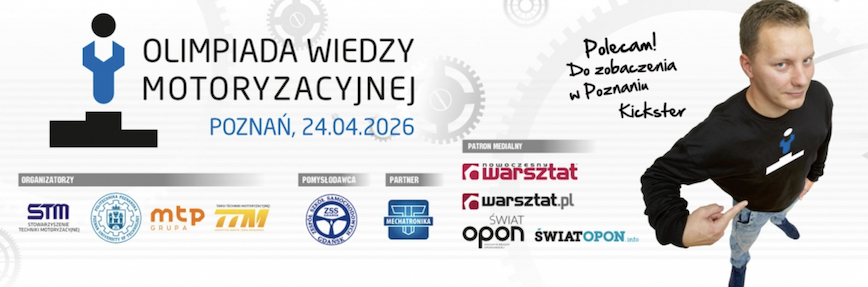 Przed nami 1. edycja Olimpiady Wiedzy Motoryzacyjnej
