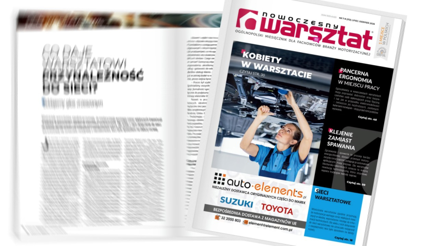 Jedynie takie zestawienie sieci warsztatowych! Zobacz Nowoczesny Warsztat