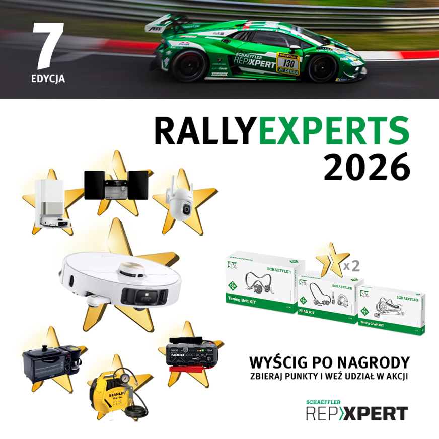 430 nagród dla warsztatów! RALLYEXPERTS już po raz siódmy!