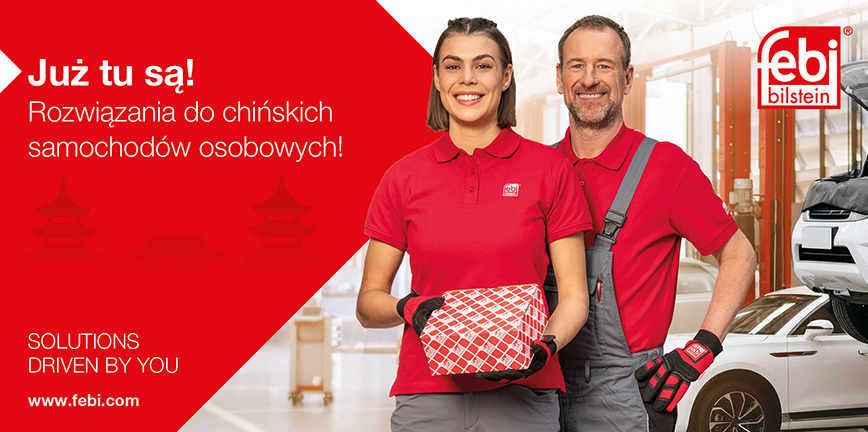 Gotowi na rosnący popyt na części do chińskich pojazdów: febi poszerza swoją ofertę aftermarketową