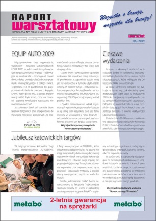 Raport Warsztatowy 6(6)/2009