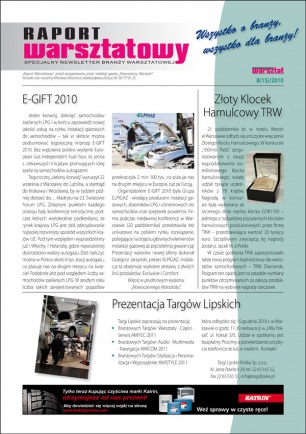 Raport Warsztatowy 8(15)/2010