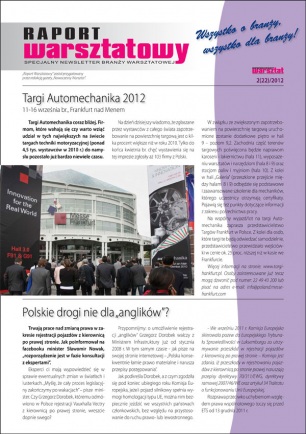 Raport Warsztatowy 2(22)/2012