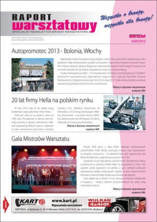 Raport Warsztatowy 6(30)2013