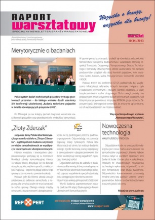 Raport Warsztatowy 10(34)/2013
