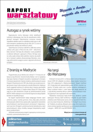 Raport Warsztatowy 2(48)/2015