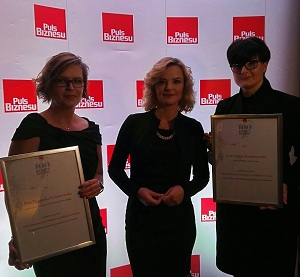 Na zdjęciu Dominika Kozarzewska, Monika Zamachowska, Monika Ostrowska
