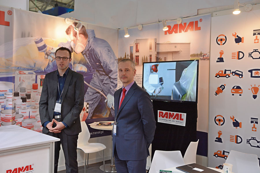 RANAL, producent materiałów dla lakiernictwa samochodowego, stawia na nowe rynki, a przede wszystkim na osobisty kontakt z kontrahentami. 