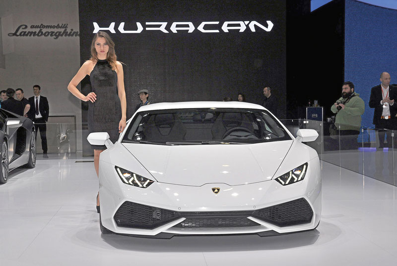 Nowy model Lamborghini Huracan – jest na co popatrzeć. 