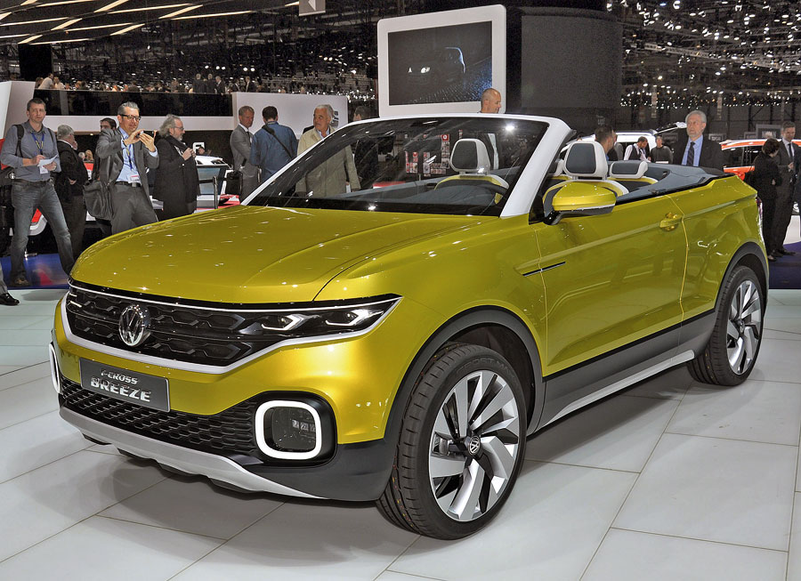 Kabriolet Volkswagen T-Cross Breeze zapowiada nowa rodzinę crossoverów 